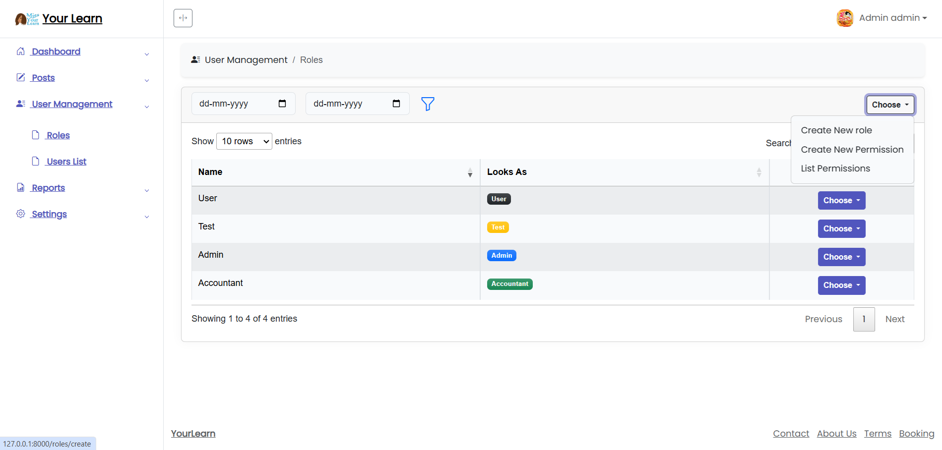 Designing Dynamic Menus Based on User Roles and Permissions in Laravel 11 with Bootstrap 5.3